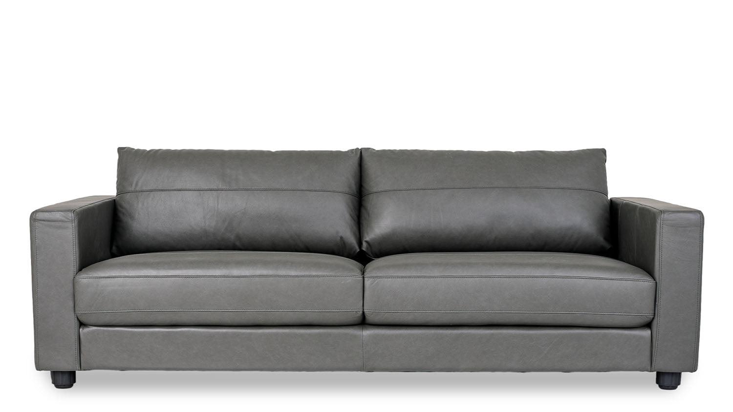 Madrid Leather 3 Seat Sofa