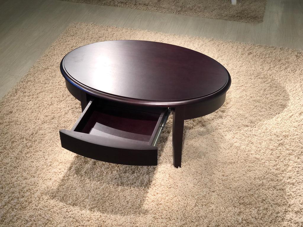 WENGE CHERRY WOOD COFFEE TABLE