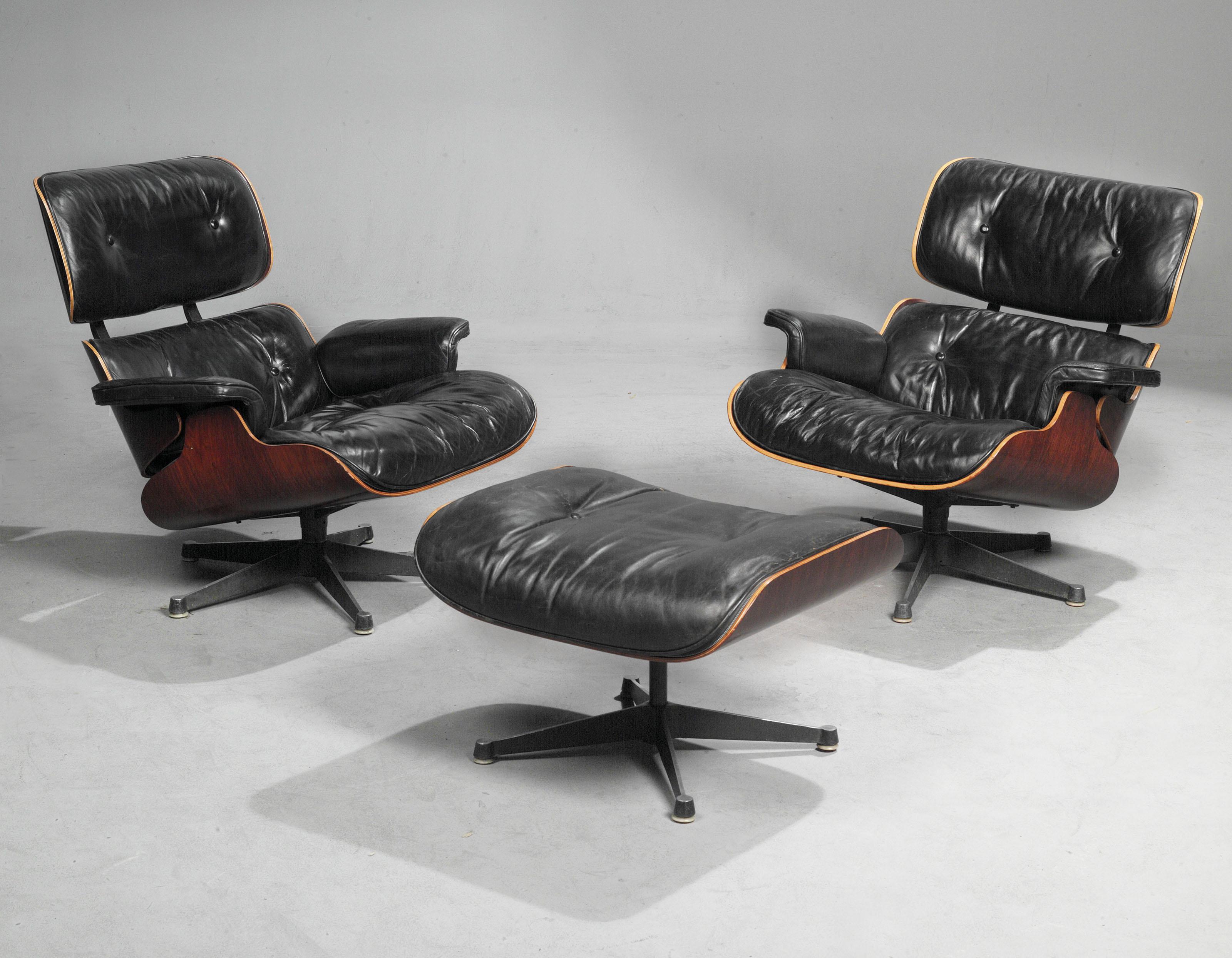 The Eames Lounge Chair And Ottoman: