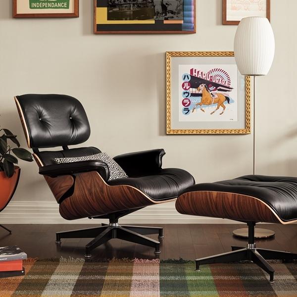 The Eames Lounge Chair And Ottoman:
