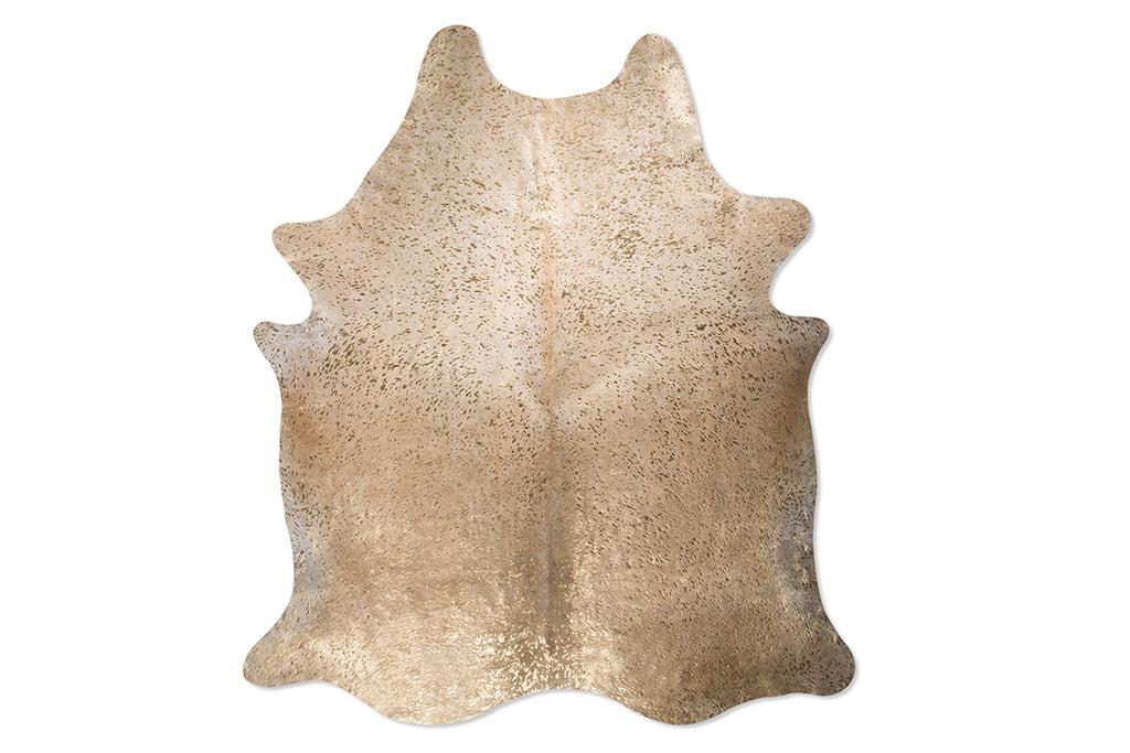 SANDY DESERT EMBELLISHED COWHIDE FLOOR COVERING