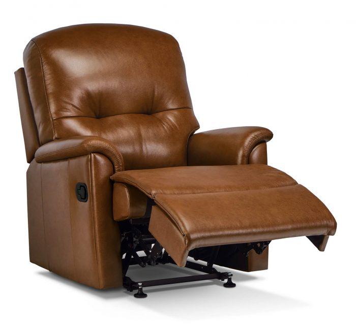 LINCOLN SMALL LEATHER RECLINER