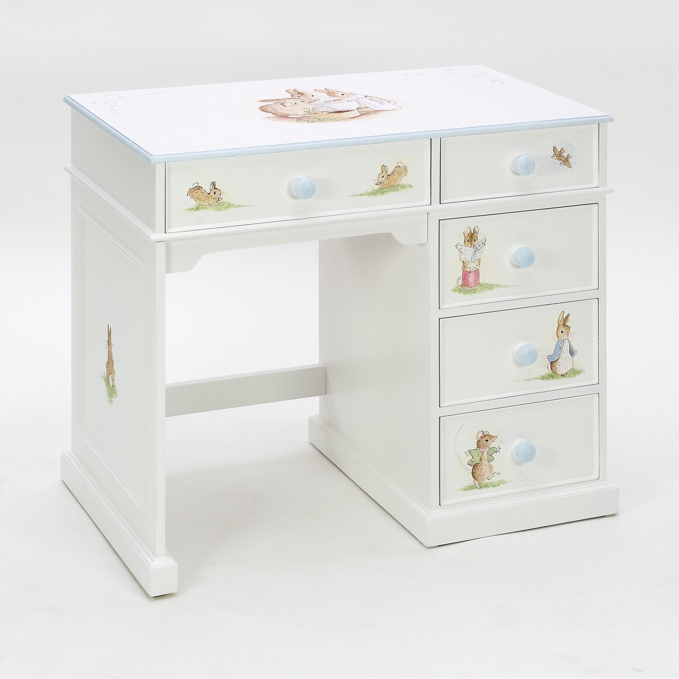 Demi-Pedestal Desk