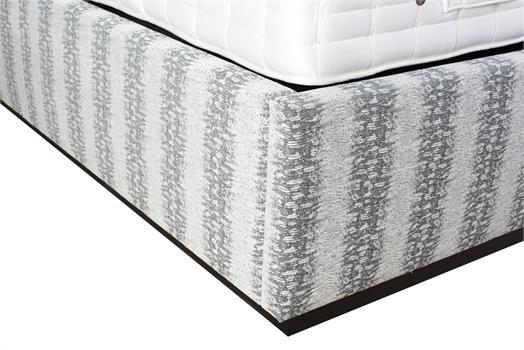 PTE3-150  Pathe Bed & 3-Panel Headboard With Black Mattress Platform - (For 150cm X 200cm Mattress)