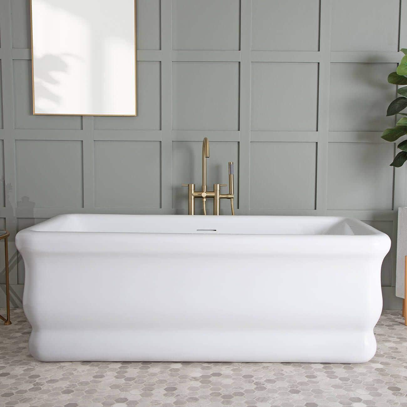 Brighton Acrylic Double Ended Freestanding Tub