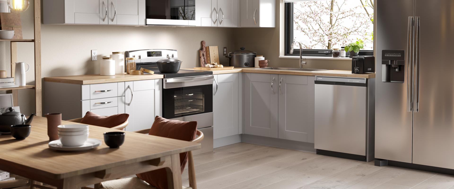 Shaker Kitchen In Ash Gray