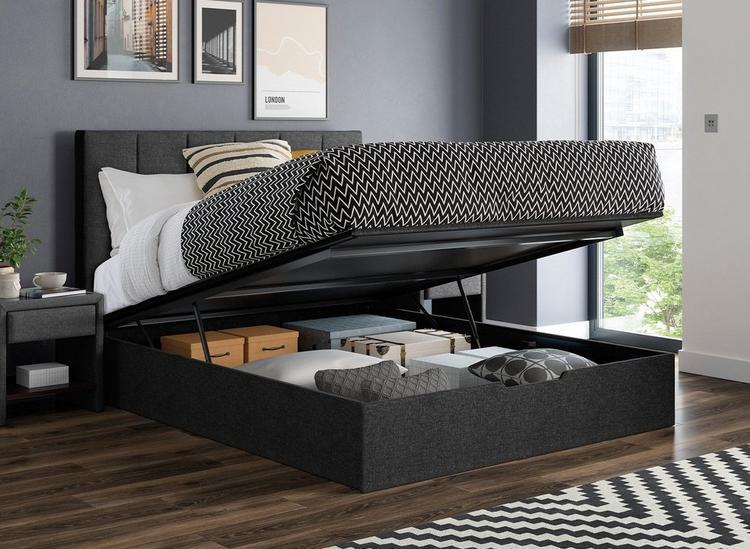 Ealing Upholstered Ottoman Bed Frame