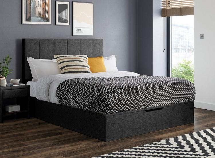 Ealing Upholstered Ottoman Bed Frame