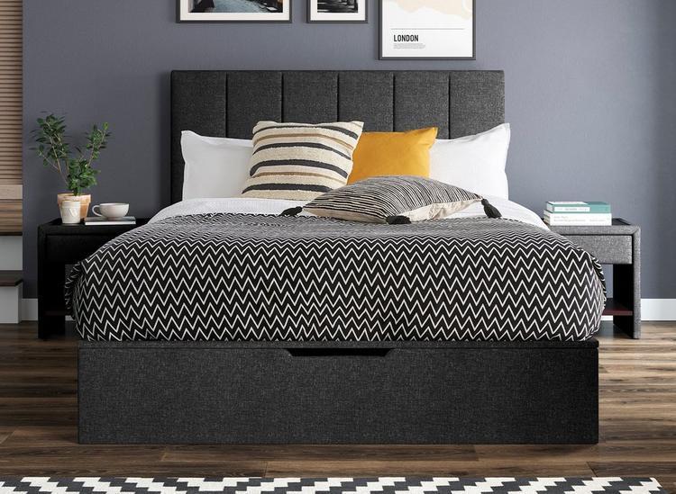 Ealing Upholstered Ottoman Bed Frame