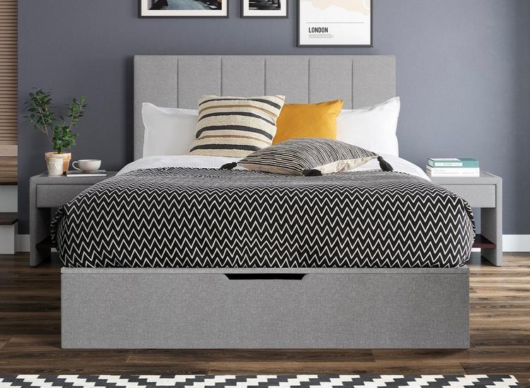 Ealing Upholstered Ottoman Bed Frame