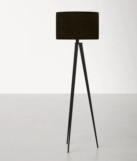 Black Tripod Floor Lamp