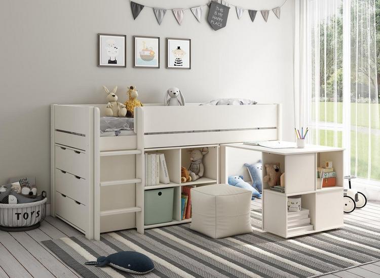 Anderson Mid Sleeper Bed Frame With Storage & Drawers