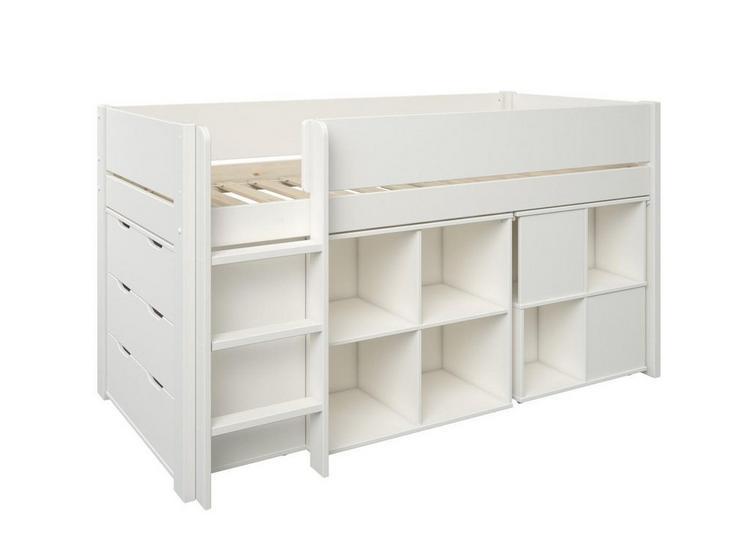 Anderson Mid Sleeper Bed Frame With Storage & Drawers