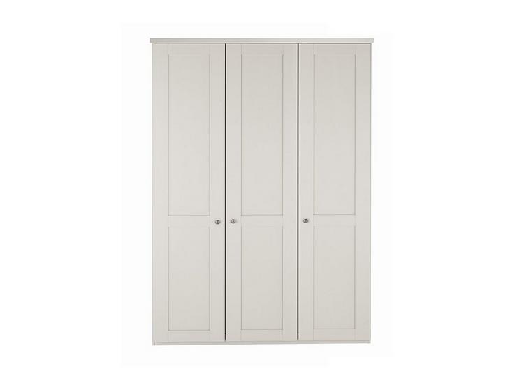 Sloane 3-Door Wardrobe - Champagne