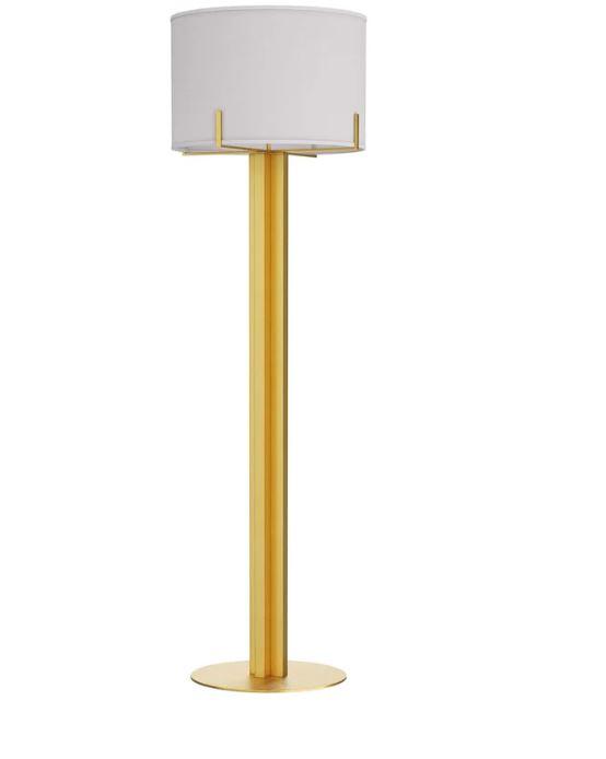 Valiant Floor Lamp Antique Brass