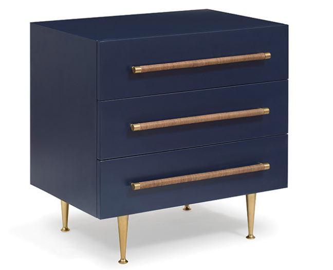 AUDREY NAVY NIGHTSTAND