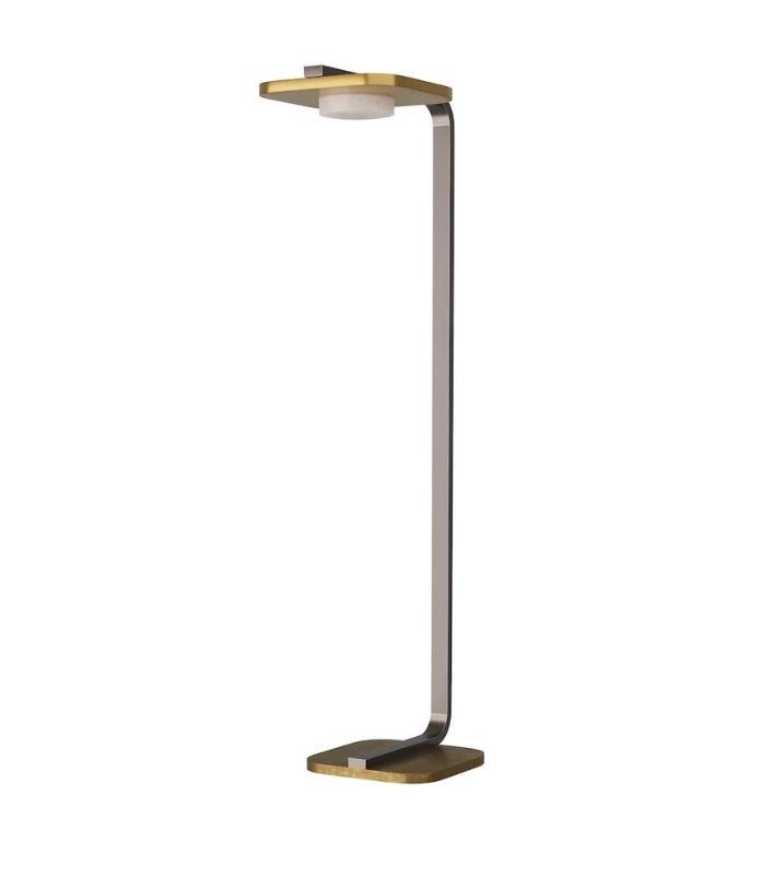 Trebeck Floor Lamp Antique Brass