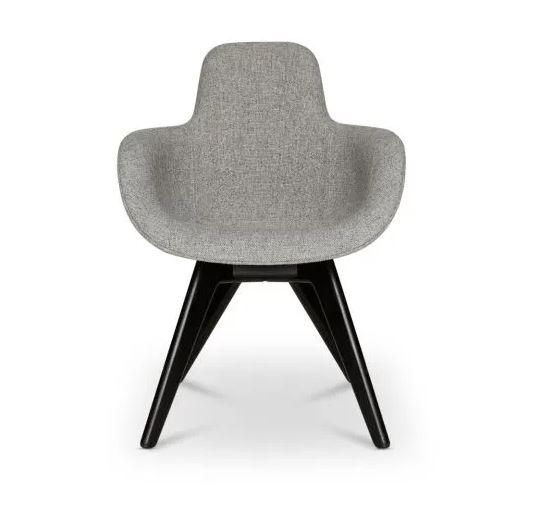 Scoop Chair High Back Wool