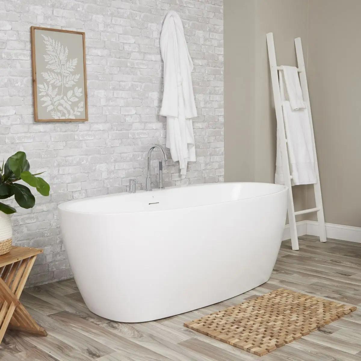 Luna Acrylic Double Ended Freestanding Tub