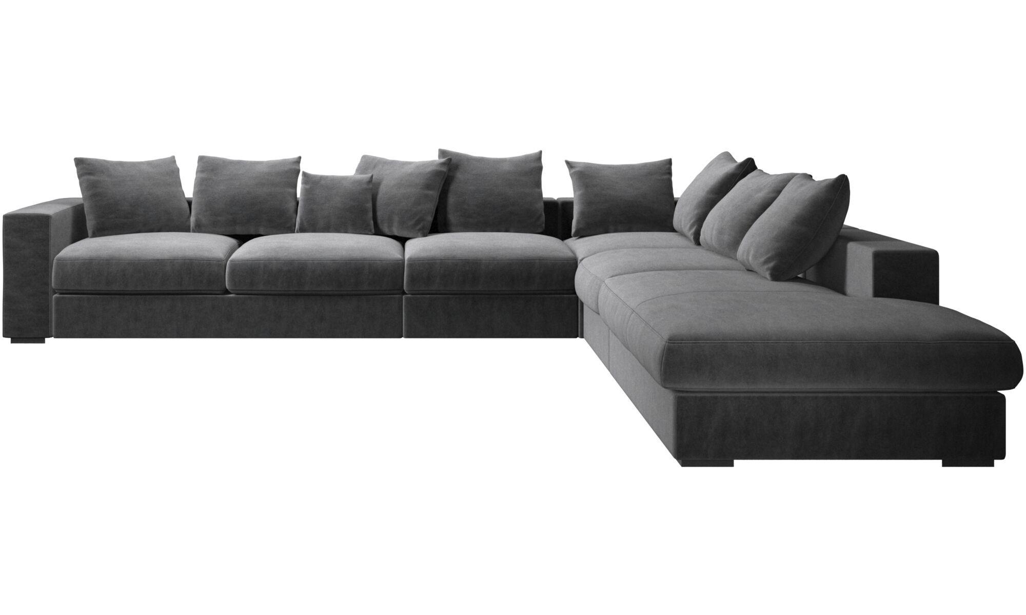 Cenova Corner Sofa With Lounging Unit