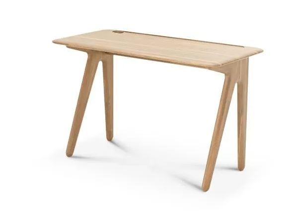 SLAB INDIVIDUAL DESK SMALL NATURAL OAK