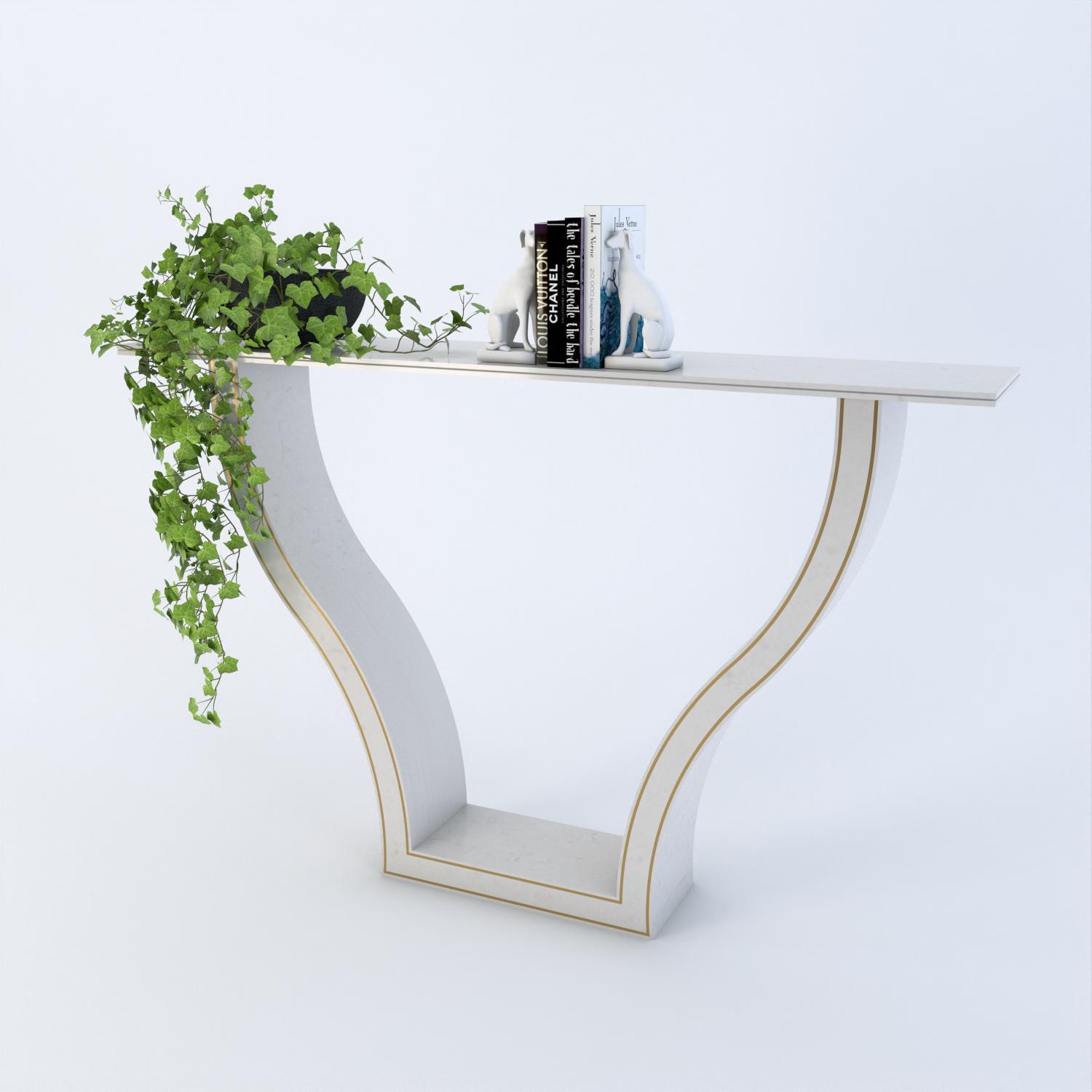 Emilia Stone Console Table