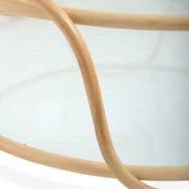 The Rattan Ribbon Table