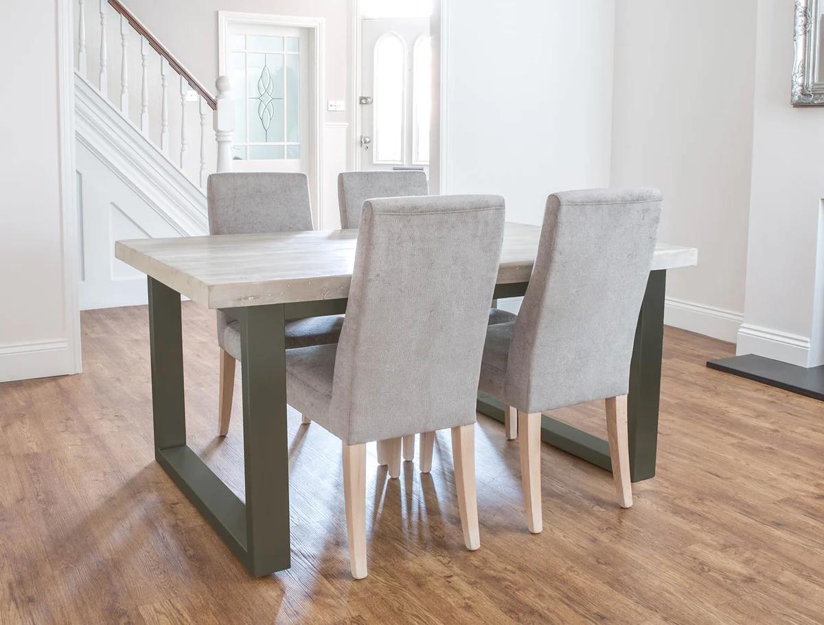 Cavendish Dining Table - Short Overhang Custom Frame