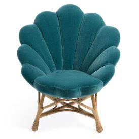 The Rattan Upholstered Venus Chair