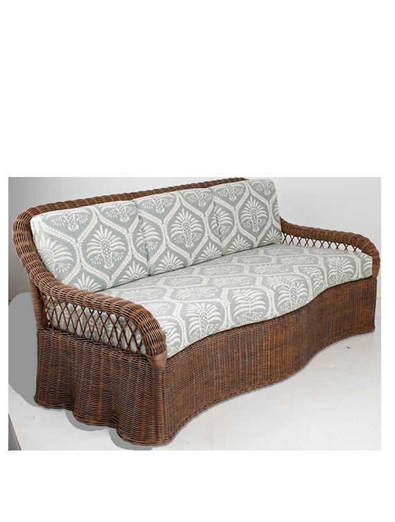 The Rattan Lily Sofa