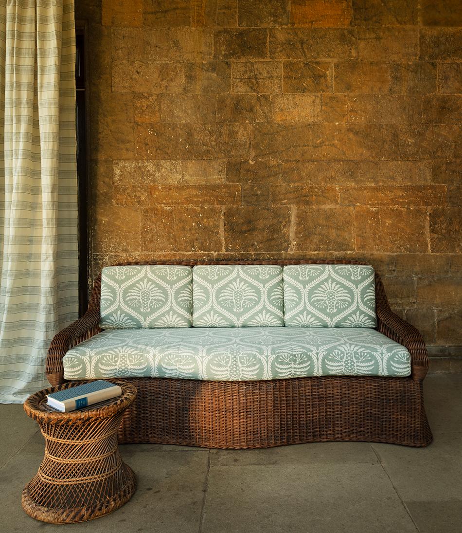 The Rattan Lily Sofa