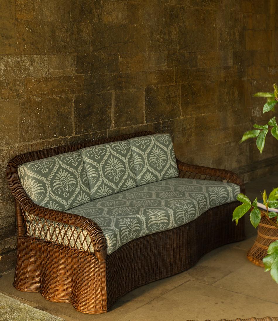 The Rattan Lily Sofa