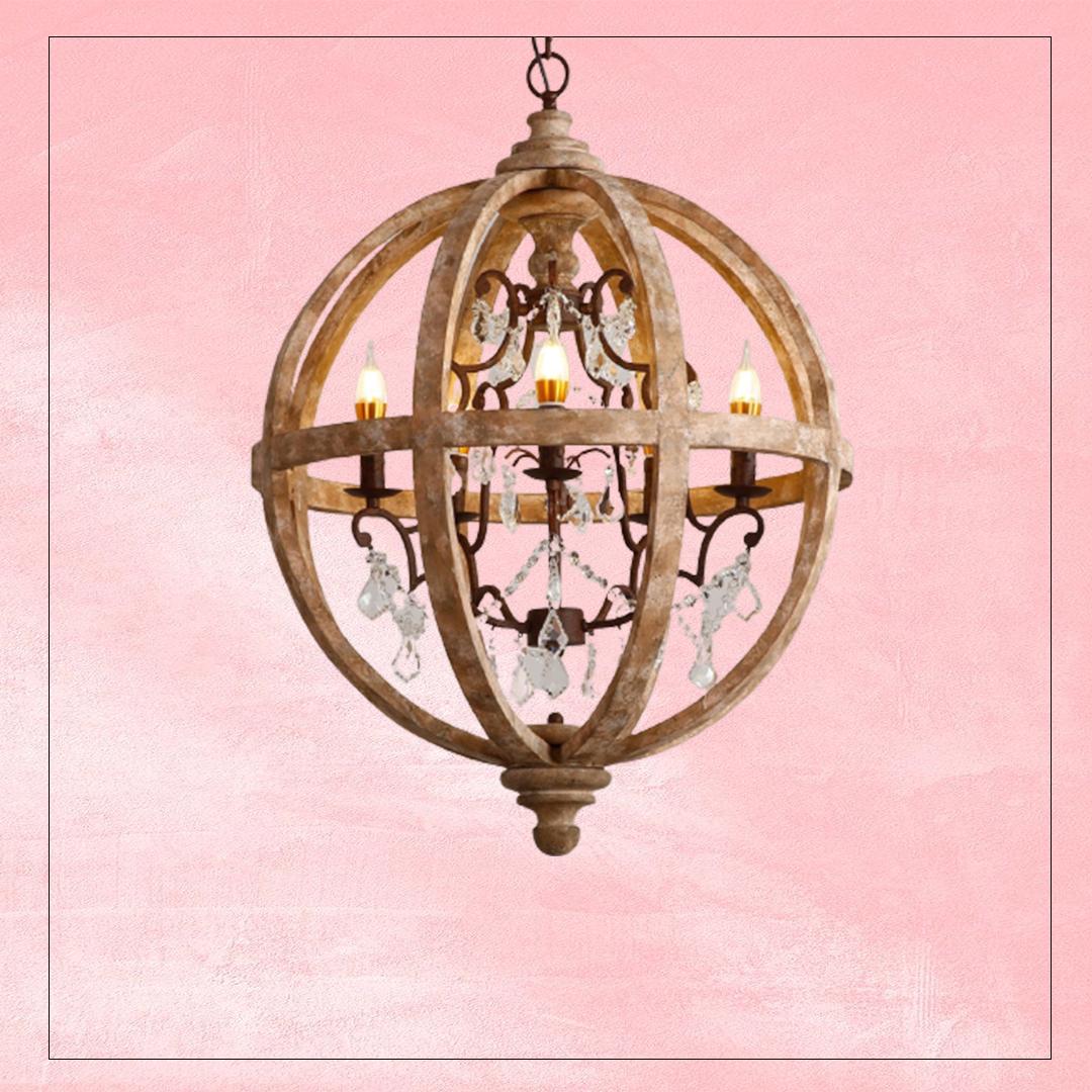 Caged Chandelier