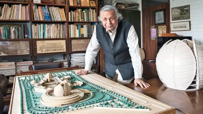 Raj Rewal's Architectural Legacy: Parliament Library And Cultural Continuity